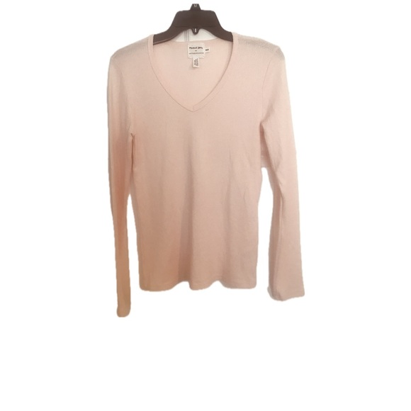 Michael Stars Anthropologie Baby Pink Long Sleeve Tee - Picture 8 of 15